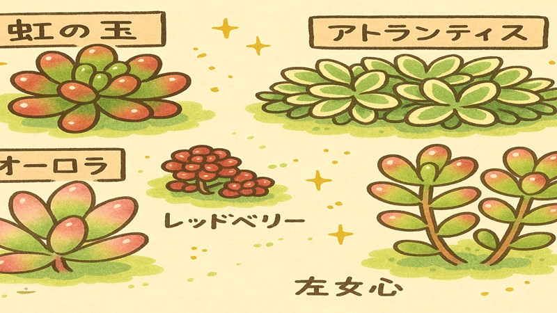 セダムの地植え（グランドカバー）は種類選びが大変