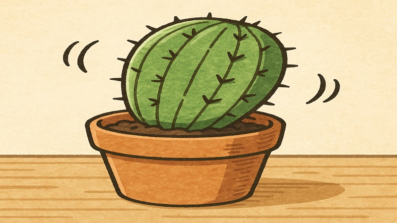 サボテンの植え替え時に根がグラグラになる対策