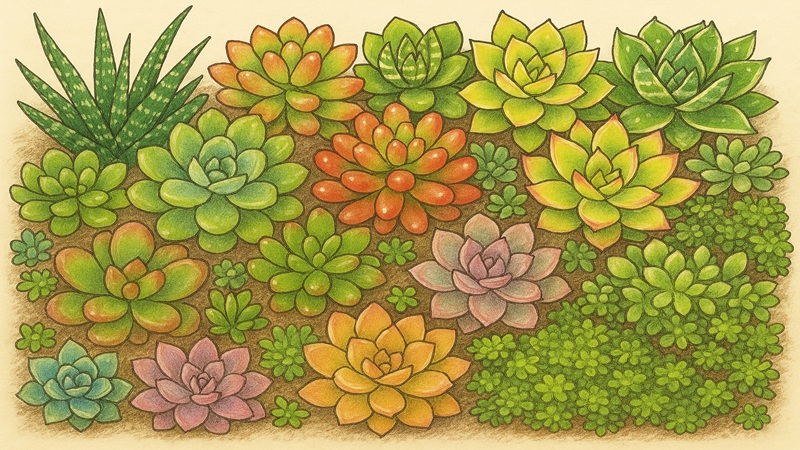 多肉植物との違いを知ろう