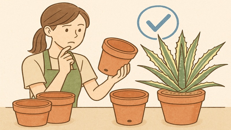 鉢植えの選び方と植え替えタイミング